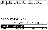 The randPoly() Command