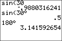 The ° (Degree Symbol) Command
