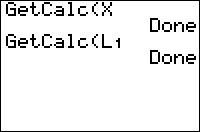 The GetCalc( Command