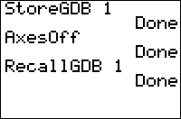 The StoreGDB Command