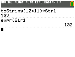 The toString( Command