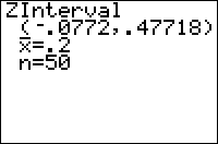 The ZInterval Command
